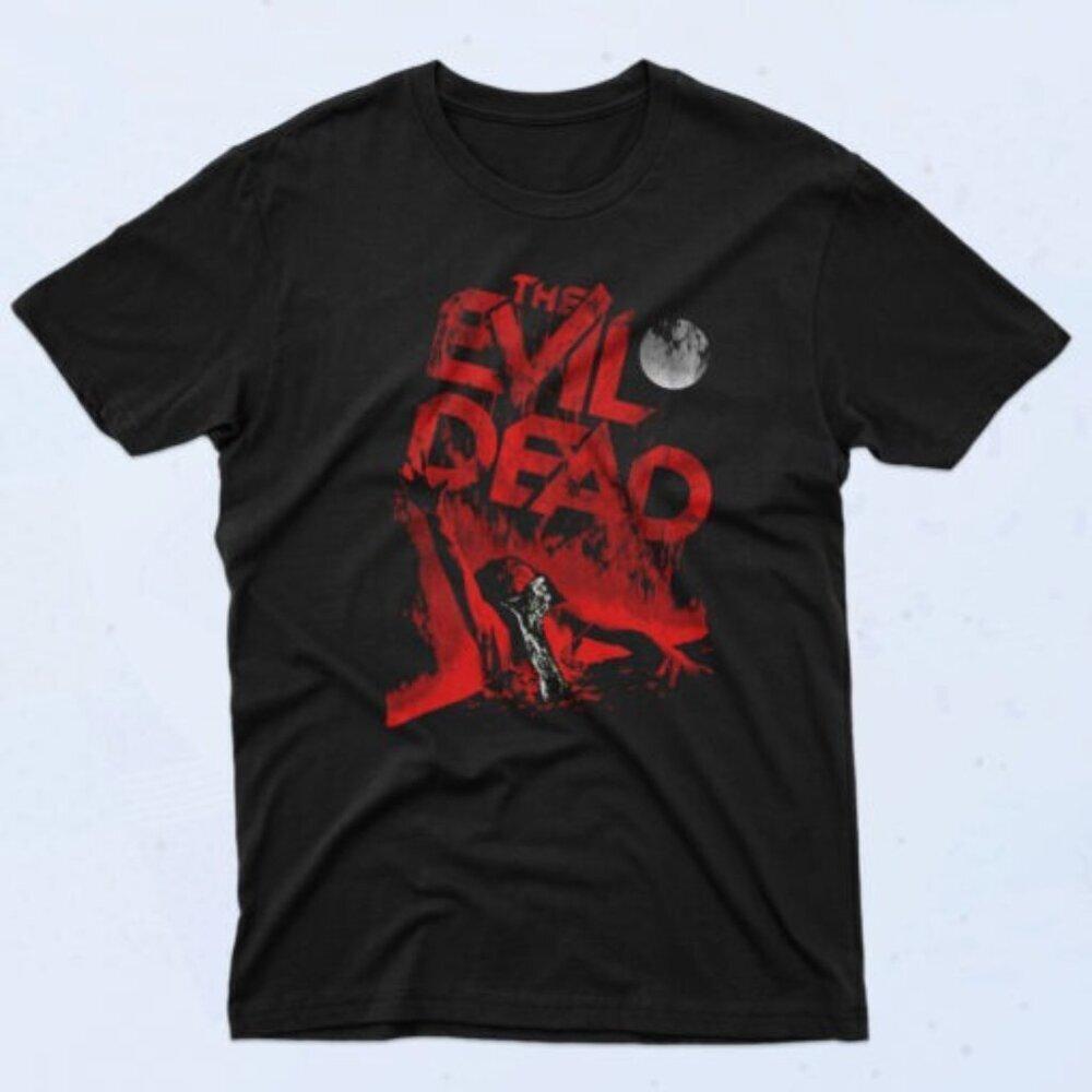Evil Dead Moon Horror Movie 90S Retro Fan Gift Graphic Fan T Shirt 17